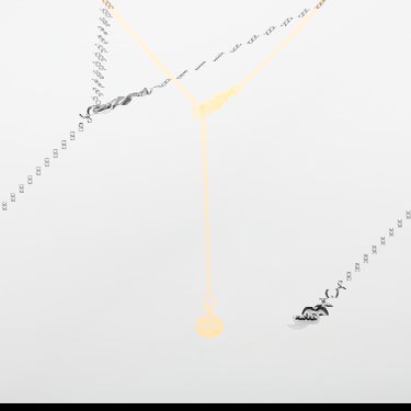 Náhrdelník A.P.C. A.P.C. Eloi Dotted Disc Pendant Necklace Metalická | MEAEC-M70868 RAA, 1