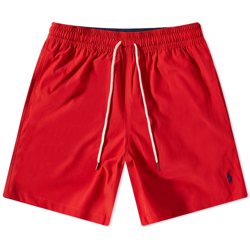 Plavky Polo by Ralph Lauren Ralph Lauren Traveller Swim Shorts Červená | 710840302005, 0