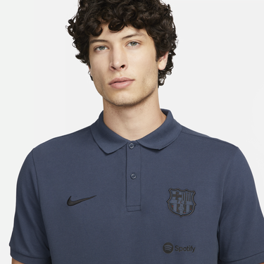 Polo tričko Nike F.C.Barcelon Third Football Polo Shirt Navy | DX8782-437, 3