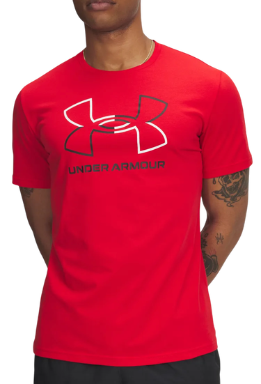 Tričko Under Armour Short Sleeve T-Shirt GL FOUNDATION UPDATE Červená | 1382915-601, 0