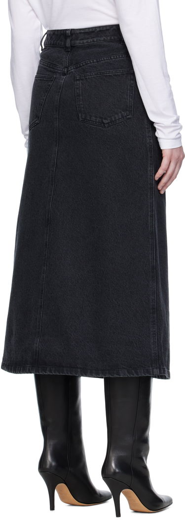 Sukňa A.P.C. A.P.C. Georgia Denim Midi Skirt Čierna | COHDK-F06423, 2