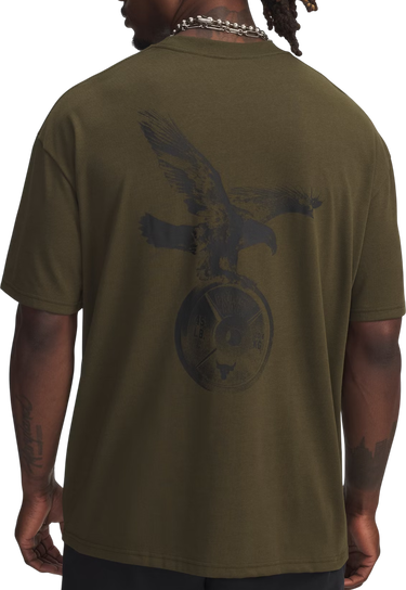 Tričko Under Armour Project Rock Graphic T-Shirt Zelené | 6006259-308, 1