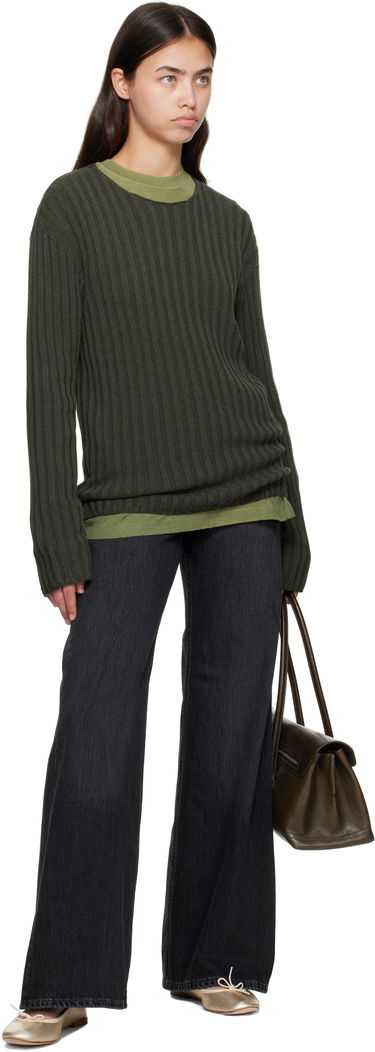 Džínsy Acne Studios Relaxed-Fit Jeans Čierna | A00463-, 3