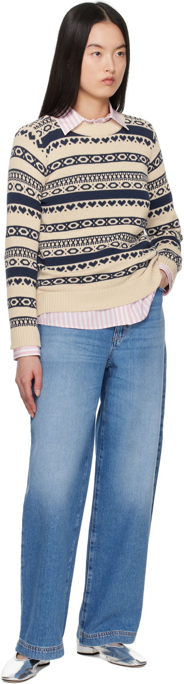 Sveter Max Mara Weekend Max Mara Teheran Knit Sweater Béžová | 2515361251600, 3