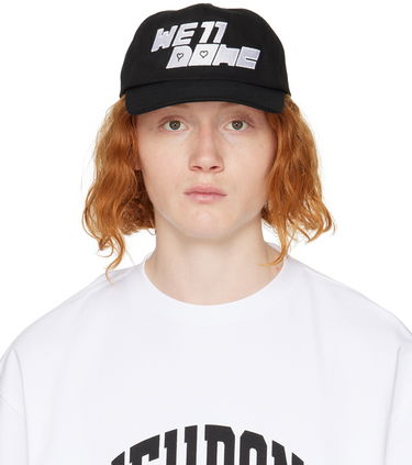 Šiltovka We11done We11done Square Logo Washed Cap Čierna | WD-AH3-22-416-U-BK, 0