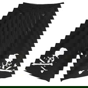 MASTERMIND WORLD OG Skull Print Sweatshorts, Size Large