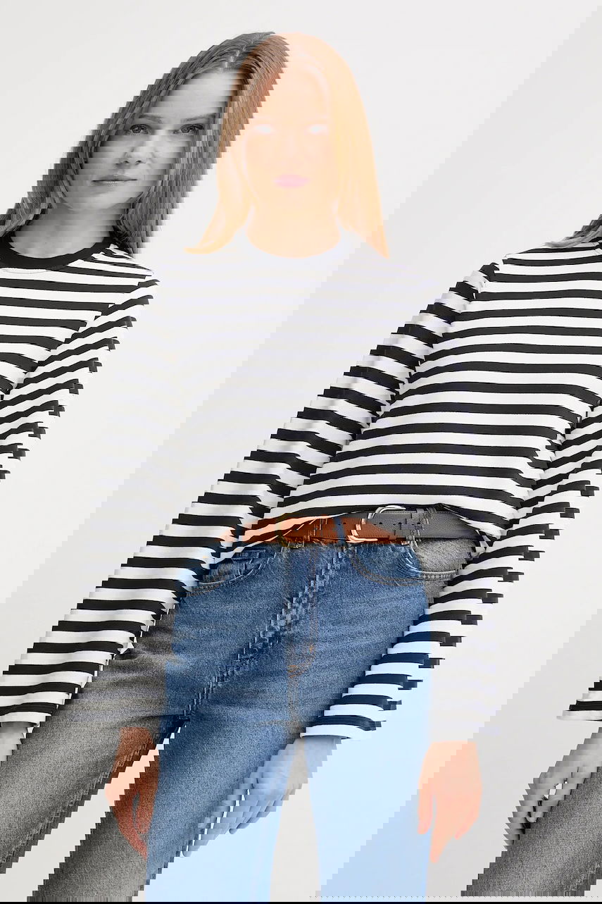 Tričko Barbour Barbour ROBYN Striped Long Sleeve T-Shirt Rôznofarebný | LOL0642, 0