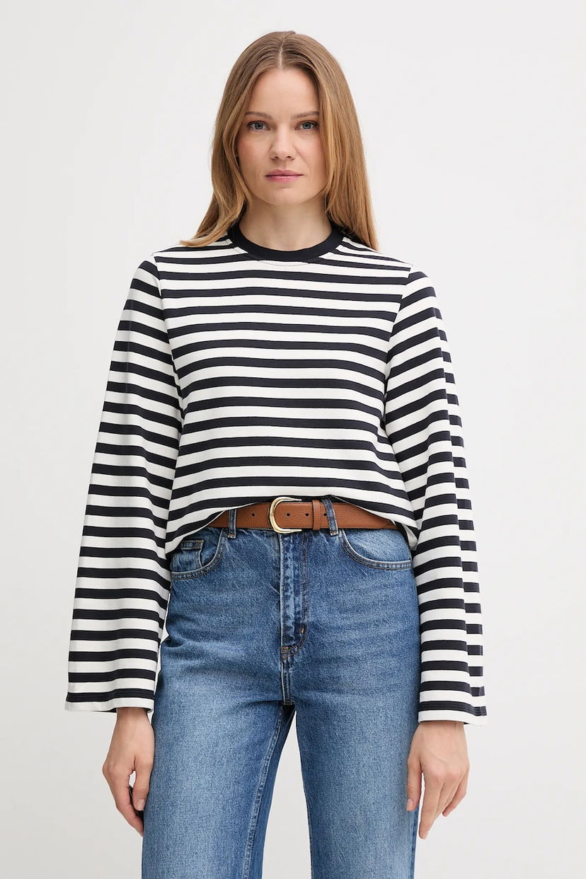 Tričko Barbour Barbour ROBYN Striped Long Sleeve T-Shirt Rôznofarebný | LOL0642