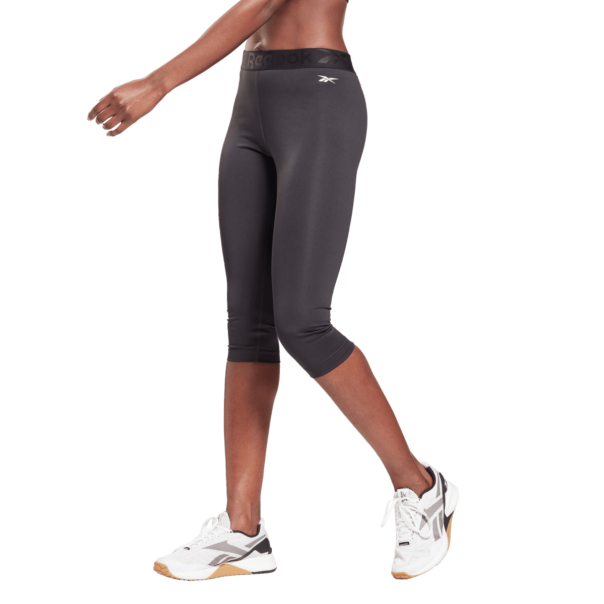 Legíny Reebok Workout Ready Capri Leggings Čierna | GR9475, 0