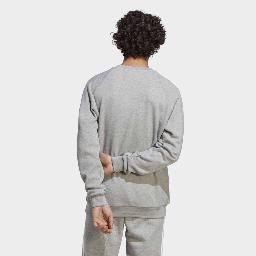 Mikina adidas Originals Adicolor Classics Trefoil Crewneck Šedá | IA4857, 1
