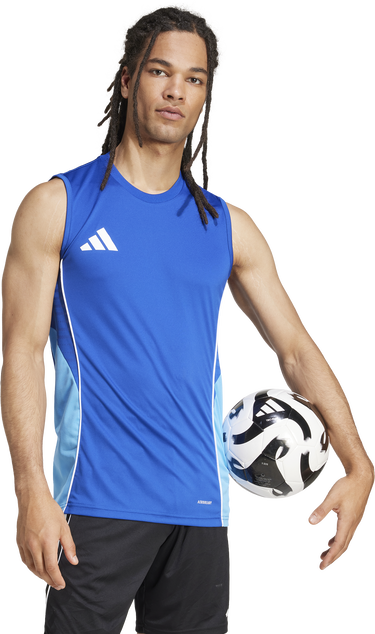 Tielko adidas Originals Adidas Tiro 25 Sleeveless Jersey Modrá | ji6575, 2