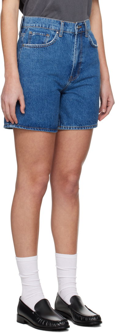 Šortky Anine Bing ANINE BING Kat Denim Shorts Modrá | A-05-10677-WHD6, 1