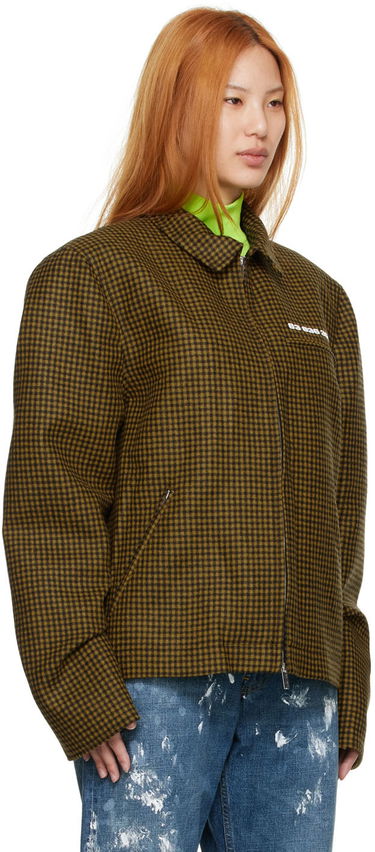 Bunda VETEMENTS Wool Zip-Up Jacket Hnedá | VL12JA100Y, 1