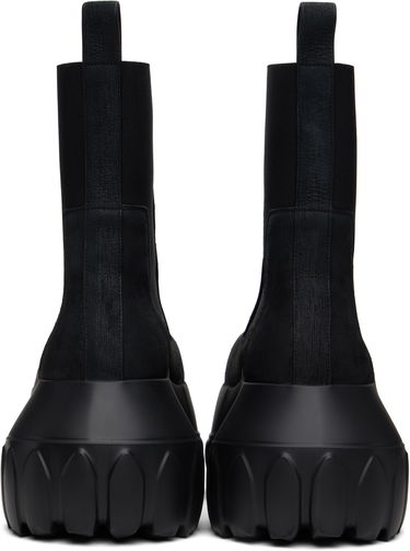Oblečenie Rick Owens Rick Owens Hollywood Beatle Mega Tractor Chelsea Boots Čierna | RU01E5860 LFB, 1