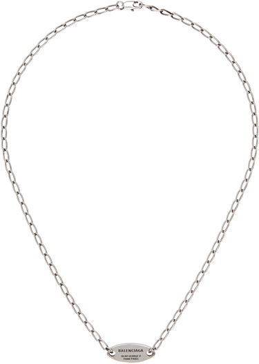 Náhrdelník Balenciaga Balenciaga Everyday Chain Necklace Metalická | 812405TZ99I, 0
