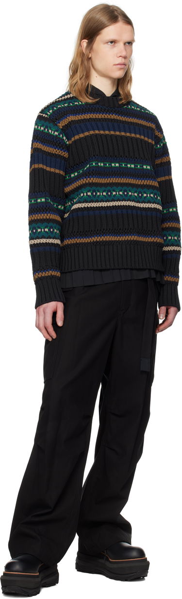 Oblečenie sacai sacai Leather Platform Oxfords Čierna | 25-03700M, 4