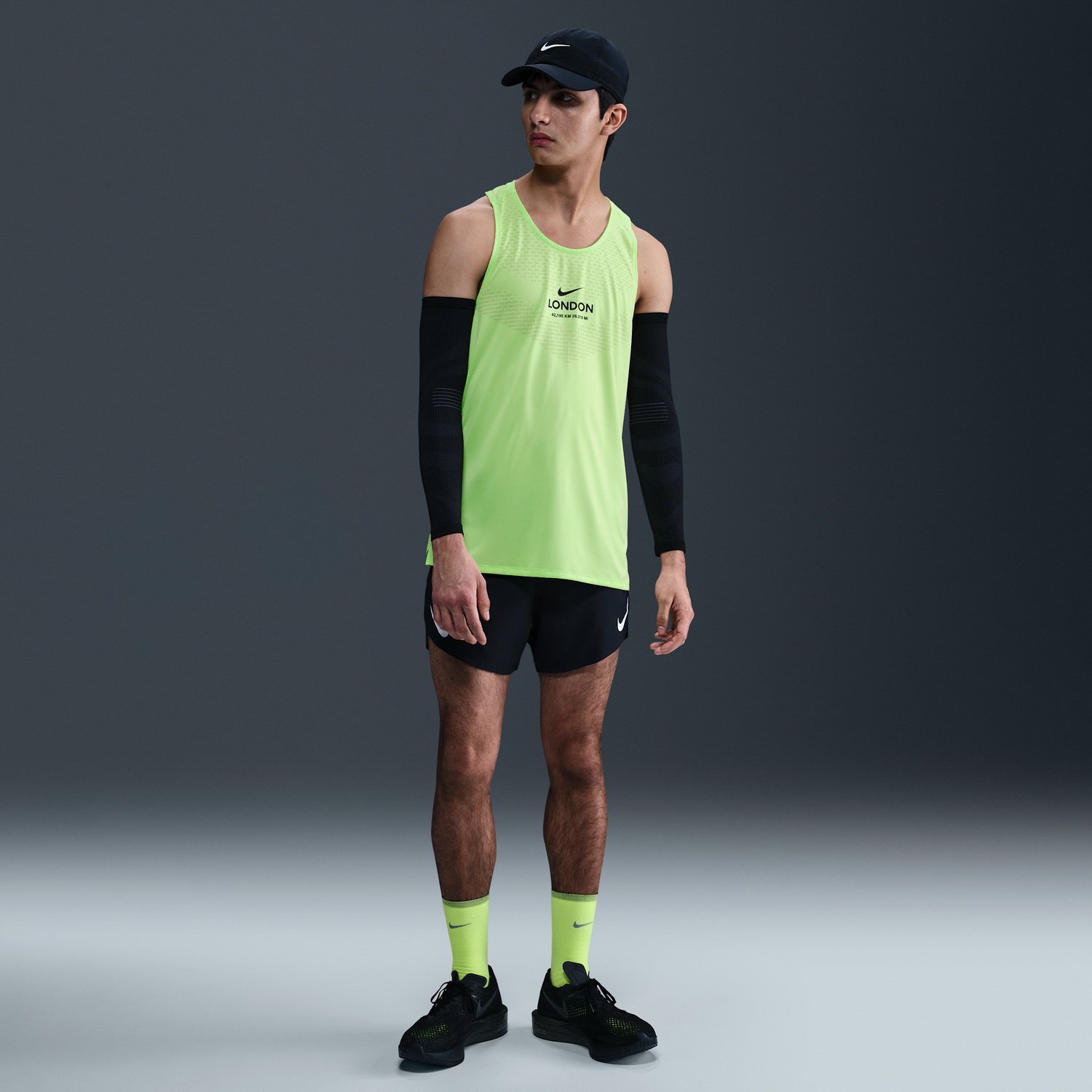 Tielko Nike Stride Dri-FIT ADV Running Singlet Zelené | IF0440-337, 1