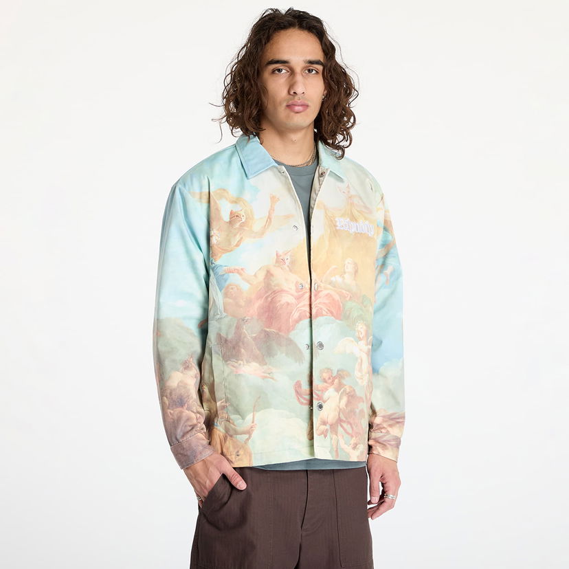 Bunda RIPNDIP Jacket Heavens Waiting Button Up Jacket Multi XXL Rôznofarebný | RNDFAL24101