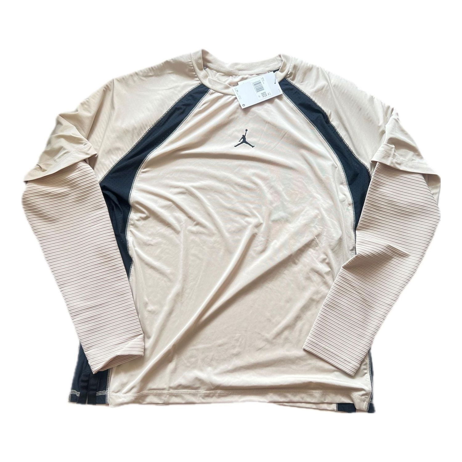 Tričko Jordan Dri-FIT Sport Long-Sleeve Top Béžová | DV1285-206, 0