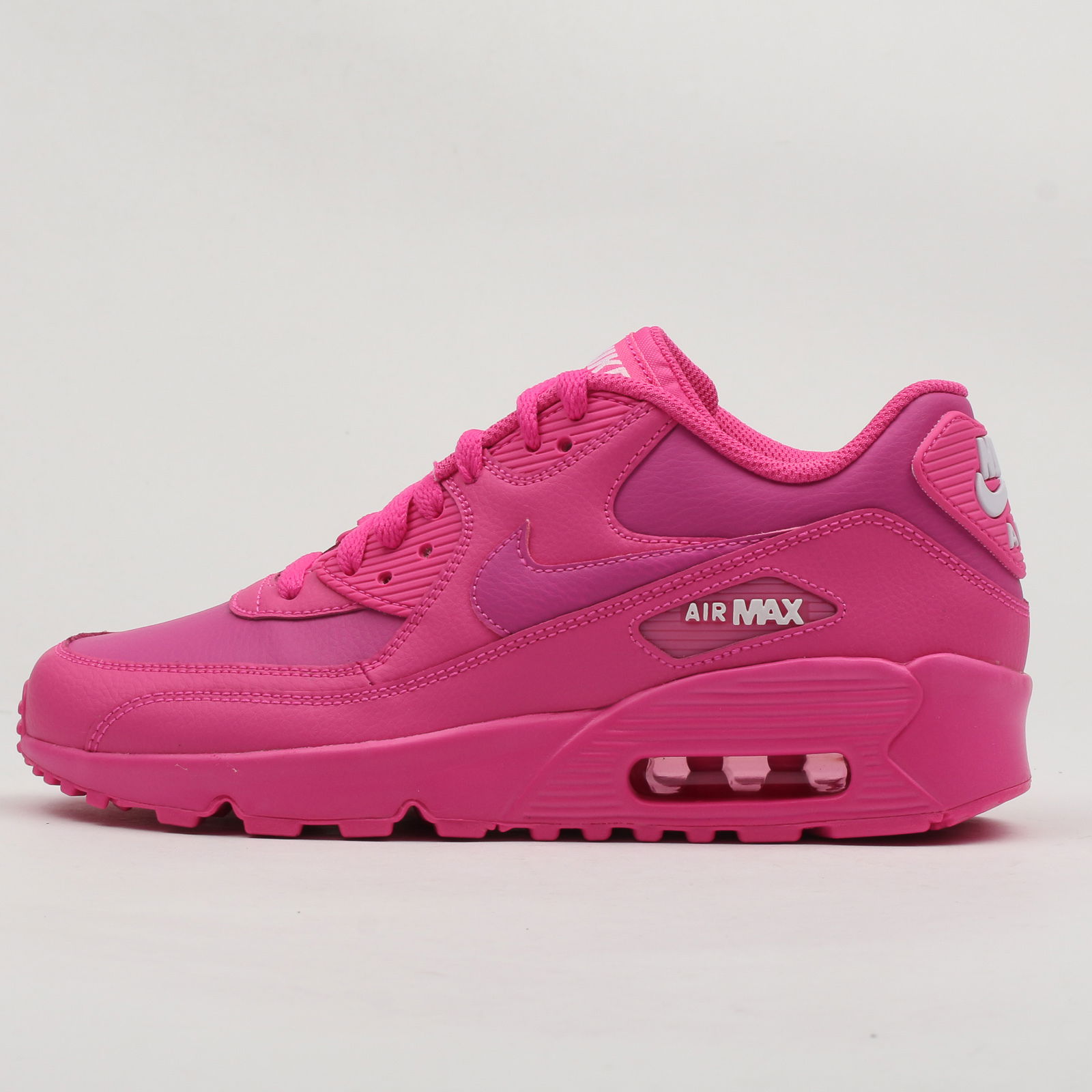 Air Max 90 Leather "Laser Fuchsia" GS