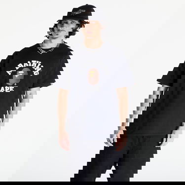 Tričko BAPE College Tee Čierna | 001TEK301001M BLK, 0