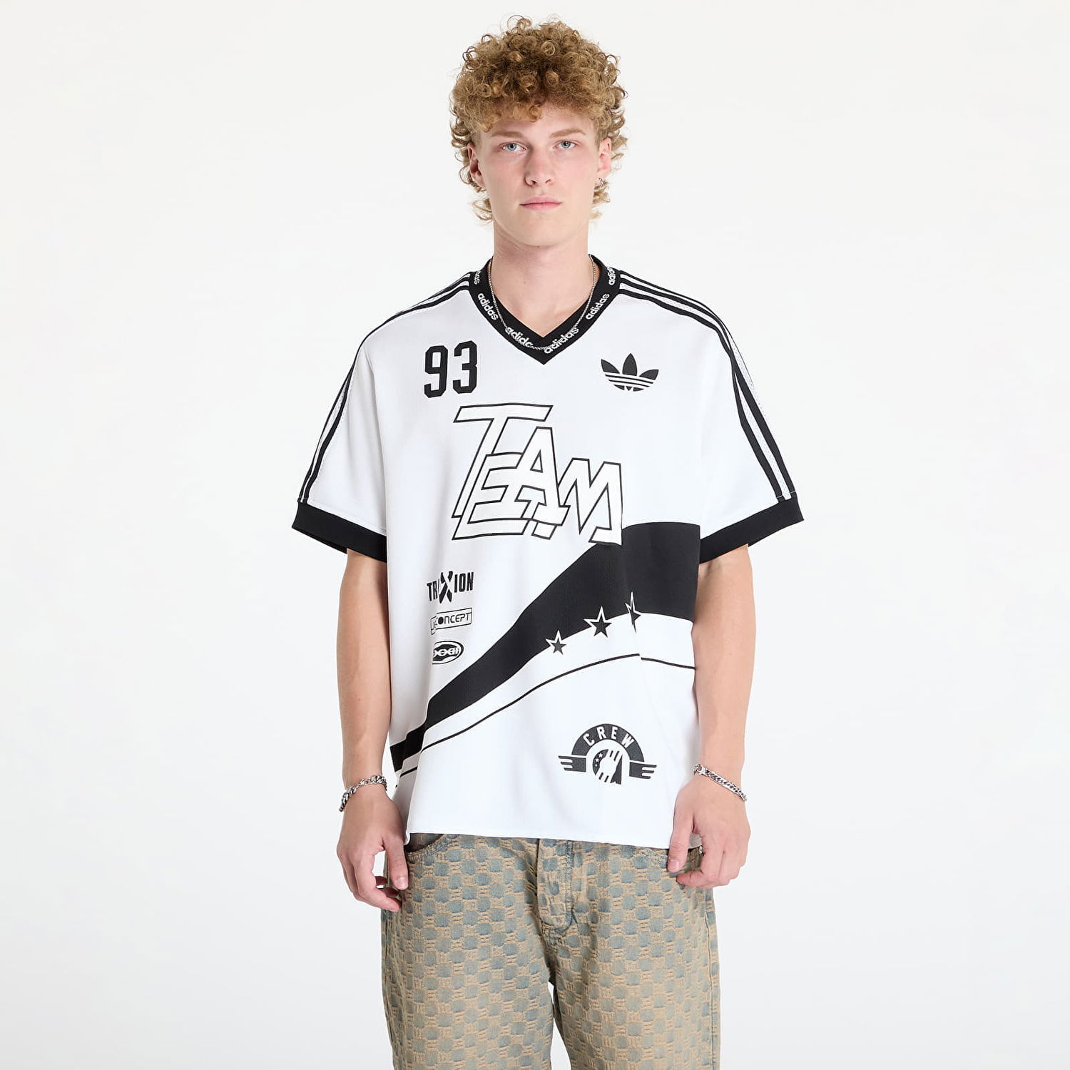 Dres adidas Originals Adilenium Season 2 Team 93 Jersey White Biela | JN0808, 0