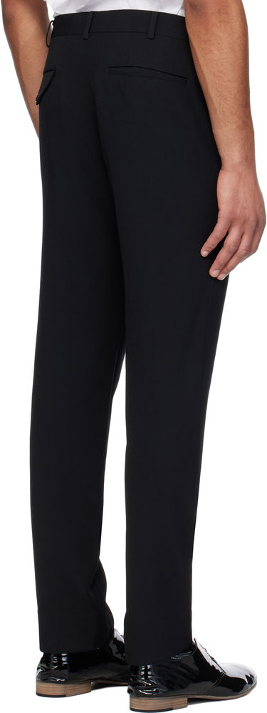 Nohavice Comme des Garçons Homme Plus Wool Gabardine Trousers Čierna | PO-P046-051, 2