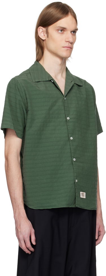 Košeľa Ranra RANRA Sun Stripy Cotton Shirt Zelené | AMSS25SS01594, 1