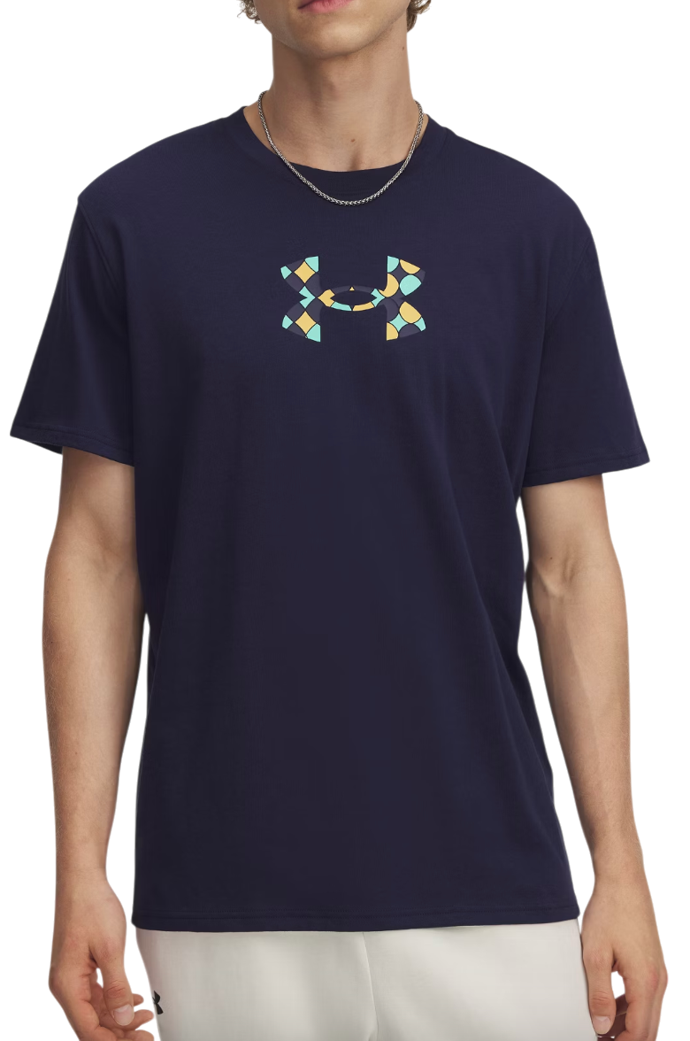 Tričko Under Armour Holiday HW Short Sleeve T-Shirt Navy | 6000575-410, 0