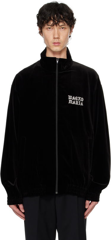 Bunda WACKO MARIA WACKO MARIA Velvet Track Jacket Čierna | 24FWE-WMO-TJ01, 0