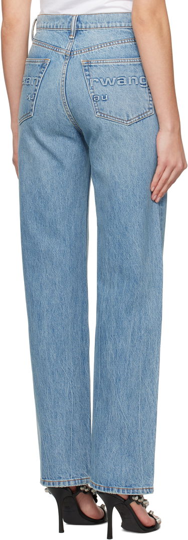 Džínsy Alexander Wang Alexander Wang EZ Mid Rise Jeans Modrá | 4DC1254580, 2