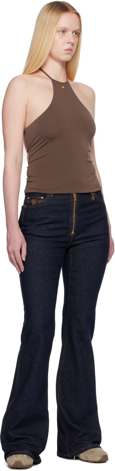 Džínsy AMIRI AMIRI Zip Up Flare Jeans Modrá | AWDNFR1016, 3