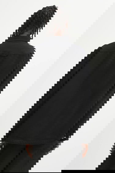 Košeľa Carhartt WIP Selby Collared Long-Sleeve Button-Up Shirt Jacket with Chest Pockets Čierna | I035305-89.XX, 4