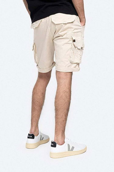 Šortky Alpha Industries Crew Short Jetstream White Béžová | 176203-578, 2