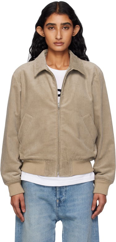 Bunda A.P.C. A.P.C. Giles Corduroy Jacket Béžová | COHBB-M32019, 0