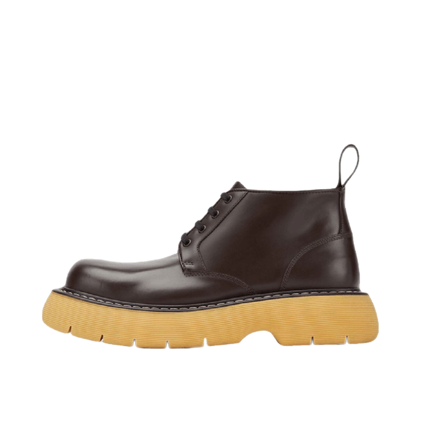 Tenisky a topánky Bottega Veneta Bounce Swell Leather Ankle Boots Čierna | 651256V00H02062