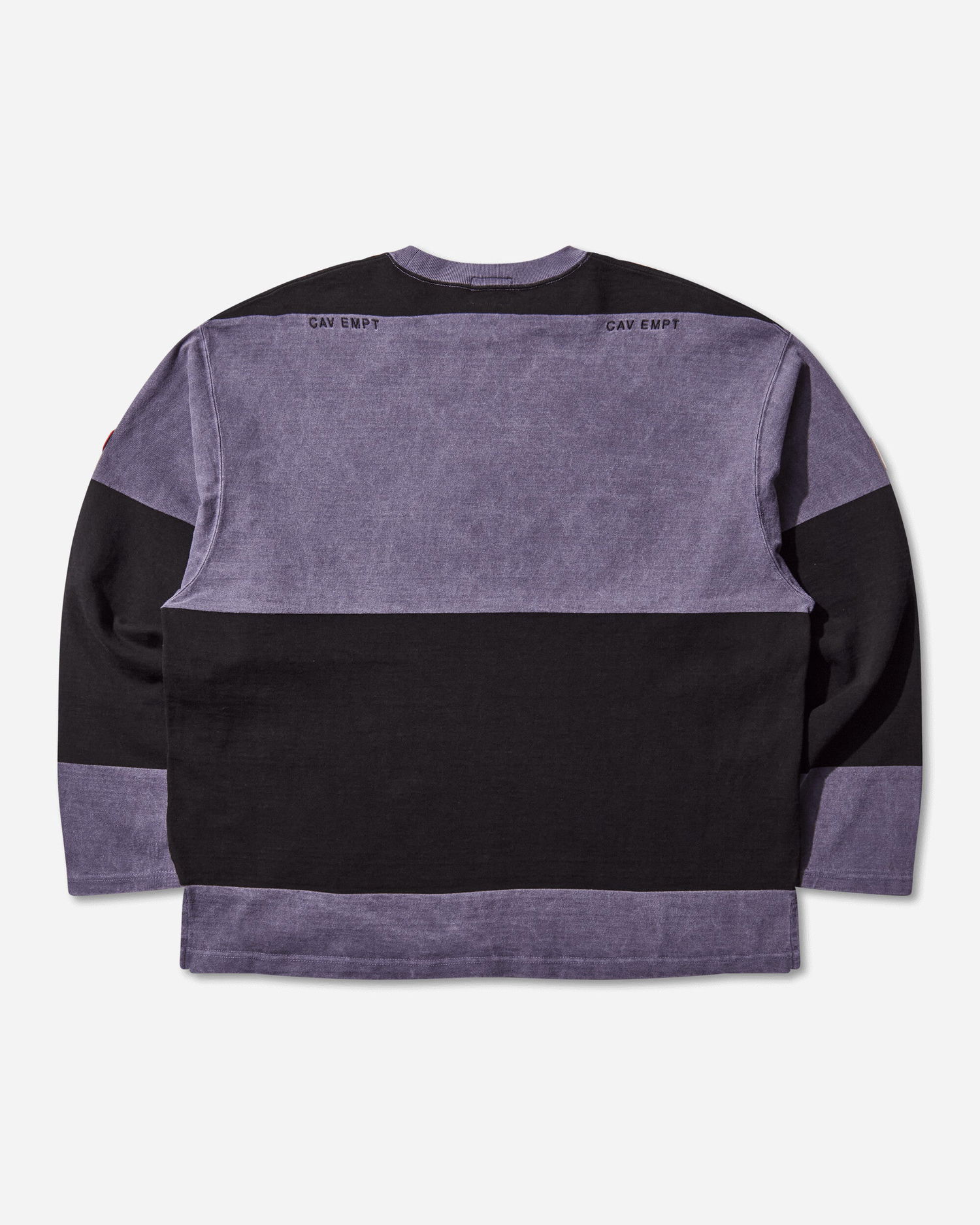 Tričko Cav Empt Overdye Stripe Longsleeve T-Shirt Rôznofarebný | CES28CS20 PURPLE, 0
