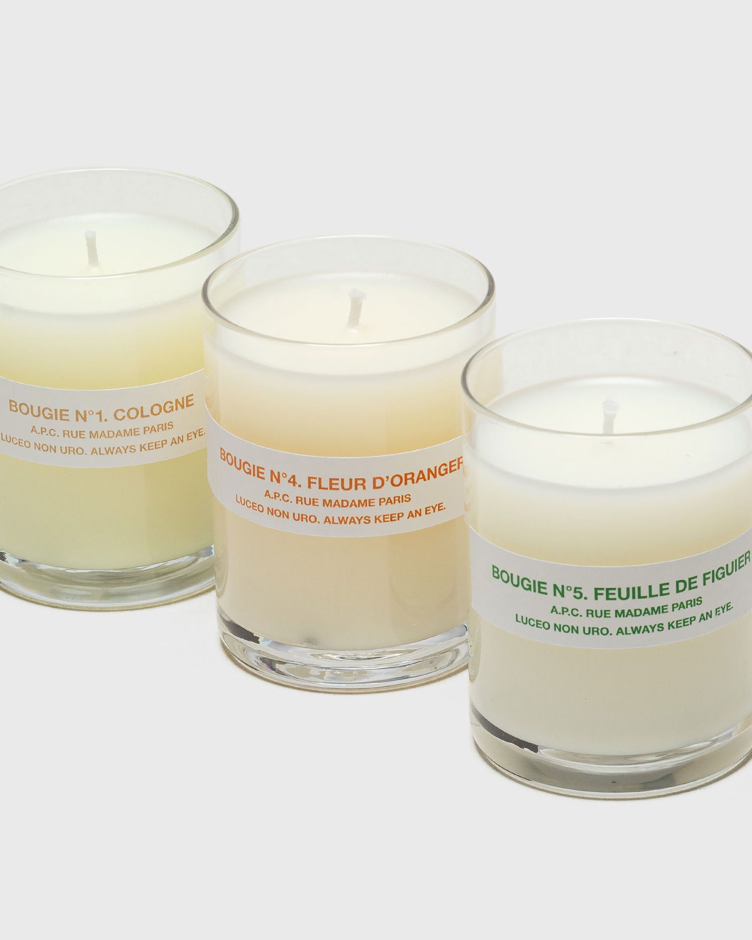 Sviečka A.P.C. Kit 3 Home Fragrance Biela | YBZAA-M84002-VAZ, 1