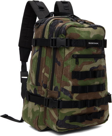 Batoh Balenciaga Camo Army Space Backpack Zelené | 6936352AA7L2263, 1