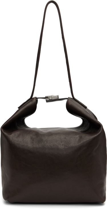 Kabelka BY FAR BY FAR Maxi Bea Creased Leather Bag Hnedá | MWBSB054LL034BR054PL, 0