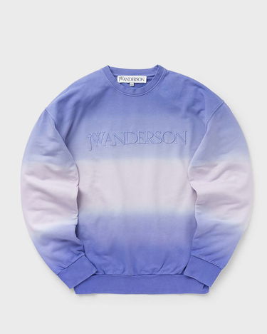 Mikina JW Anderson LOGO EMBROIDERY GRADIENT SWEATSHIRT Modrá | JW0191-PG1632-748, 0