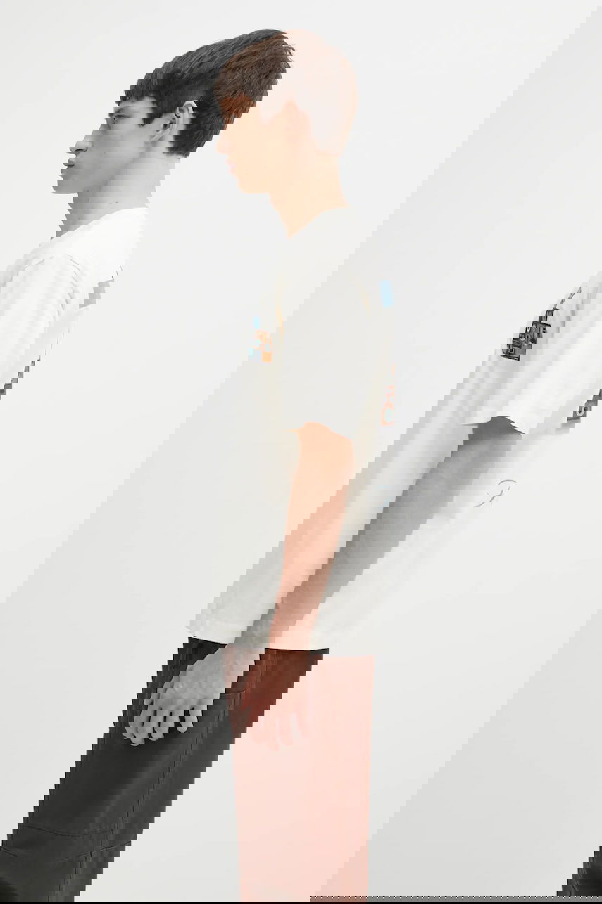 Tričko Filling Pieces Speaker Wall Graphic T-shirt Béžová | 422520500239, 1