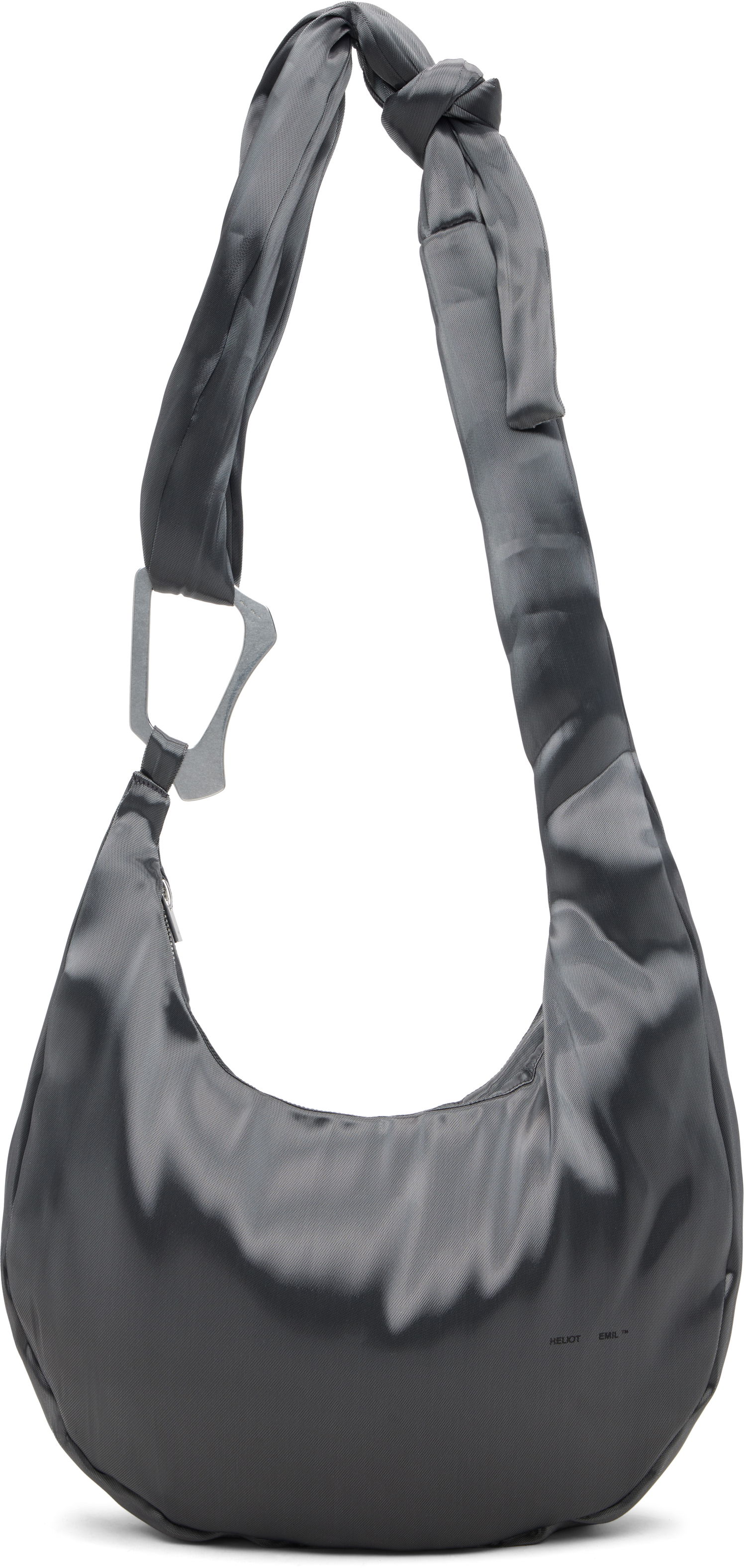 Taška cez rameno HELIOT EMIL HELIOT EMIL Liquid Metal Attache Bag Šedá | PREAW25_HE_14_026_ME10, 0