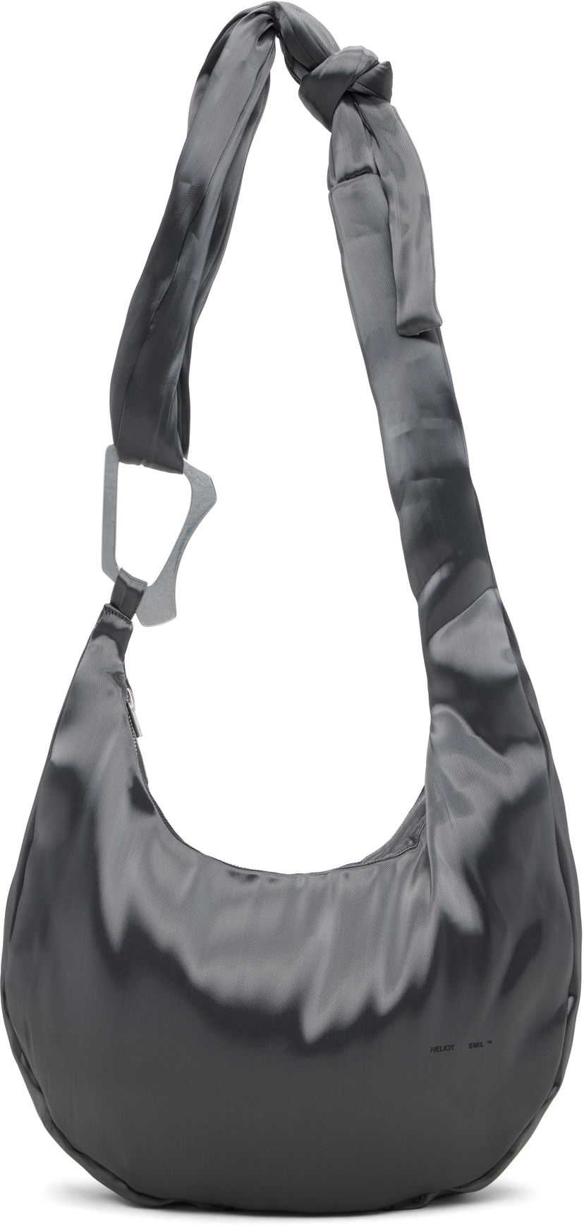 Taška cez rameno HELIOT EMIL HELIOT EMIL Liquid Metal Attache Bag Šedá | PREAW25_HE_14_026_ME10