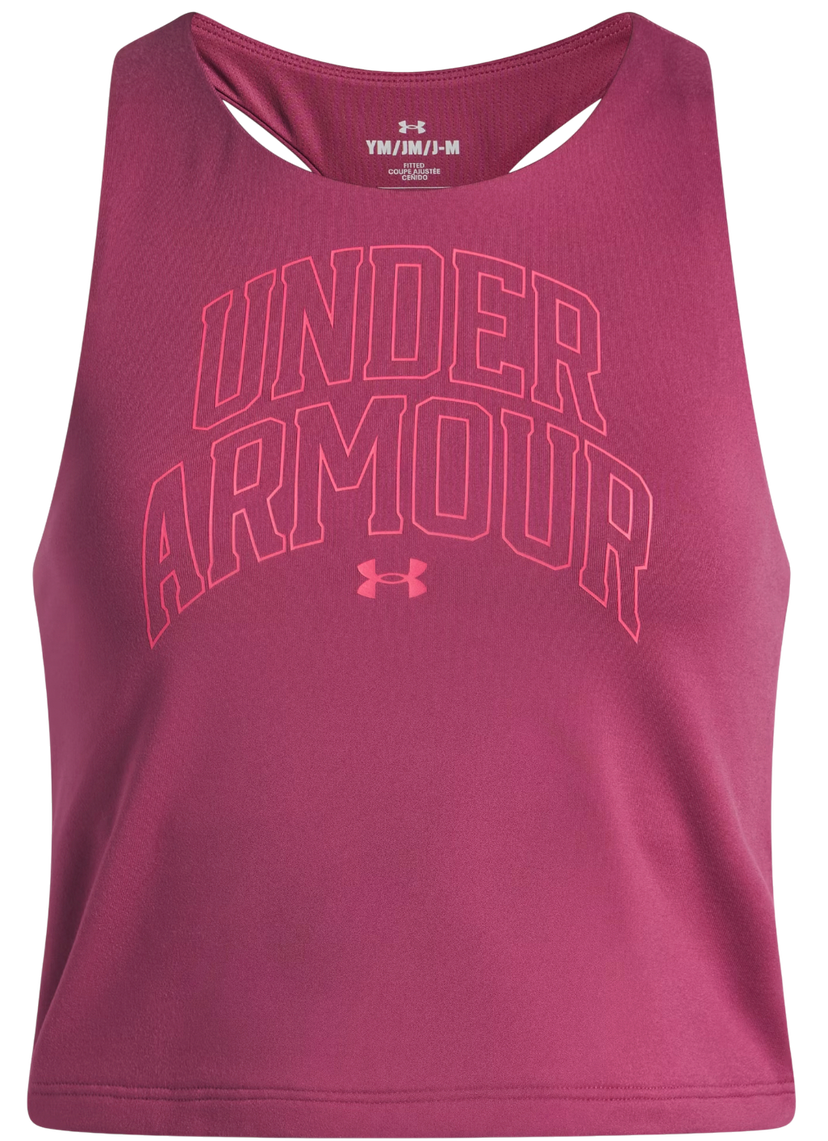 Tielko Under Armour Fitted Motion Racerback Tank Top Ružová | 6006029-659