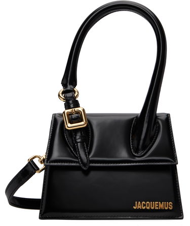 Kabelka Jacquemus The medium Chiquito with buckle Bag Čierna | 23HBAW00327AC18A01, 0