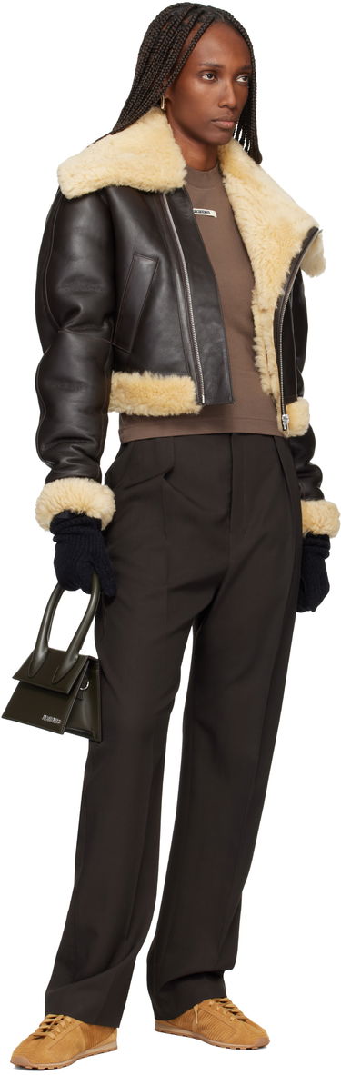 Rukavice Jacquemus 'The Gros Grain' Knit Gloves Čierna | 24HACU00668AK00227, 2