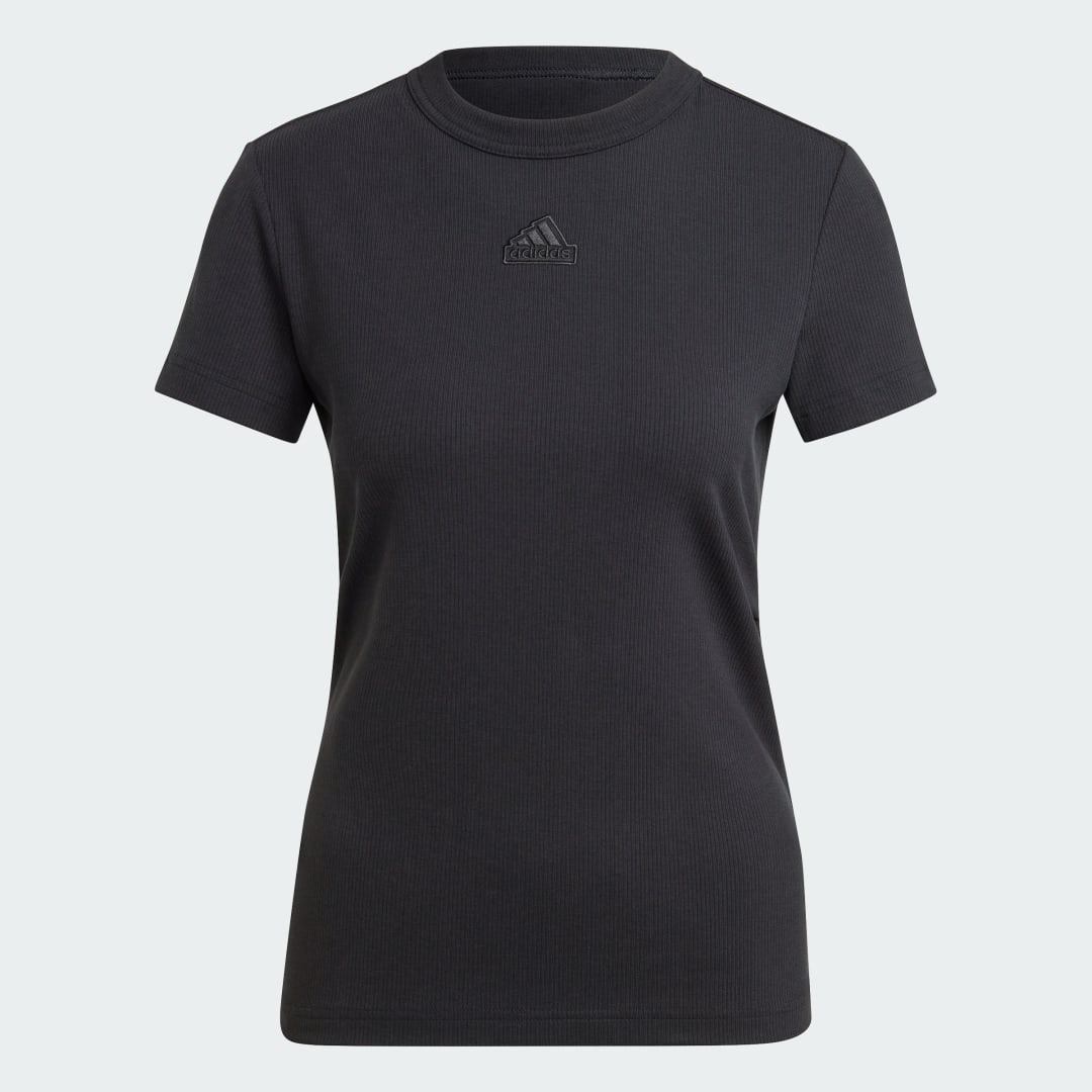 adidas Sportswear Ribbed Fitted T-Shirt (Maternity)