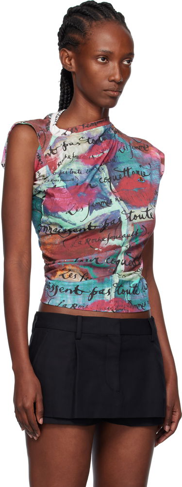 Tričko Vivienne Westwood Hebo T-Shirt Červená | 1504000A-J006F-, 4