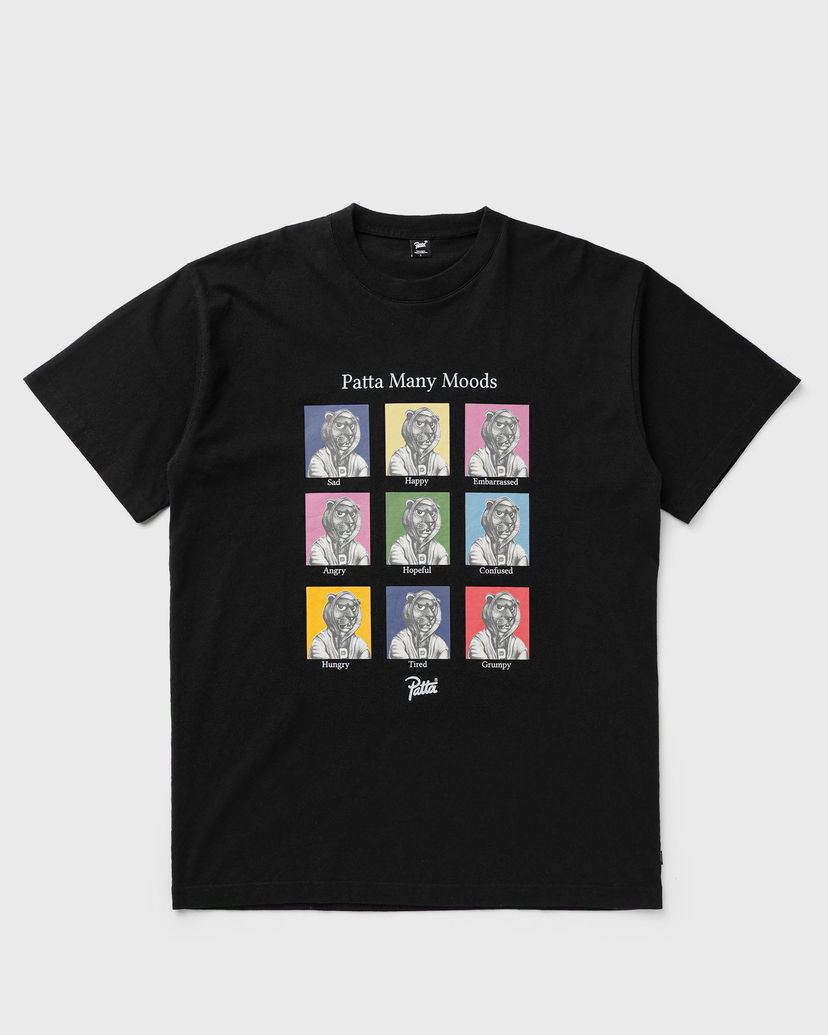 Tričko Patta Many Moods T-Shirt Čierna | POC-AW25-1000-290-0075-001